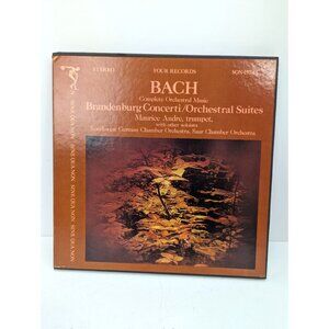 Bach Four Records Complete Orchestral Music Sine Qua Non Productions SQN-157/4